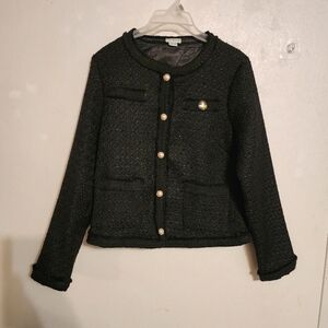 Ivy Storehouse Pearl's Tweed Jacket AKA Alpha Kappa Alpha Size M Old Money